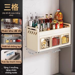 Kệ Treo Tường Đựng Gia Vị Cao Cấp Mới