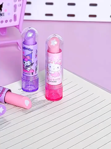 🔥Ready Stock🔥 iigen Kuromi Lipstick Eraser Rubber 1pc for Student Easy to clean Pemadam Lipstick Comel Cartoon
