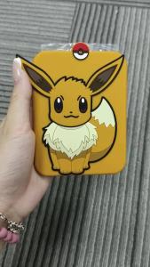 KAYOU | In Stock Pokemon Eevee Card Set Gem Badges & Tin Box Simplified Chinese Pokemon Merchandise Perfect for Gifting