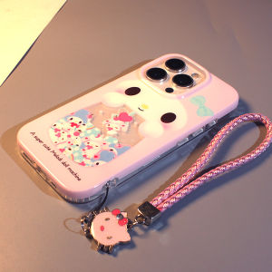 Cute Frosted Silicone Phone Case for iPhone 17 pro Max Meowetty Cartoon Protective Cover Compatible with Apple 15 14 Models