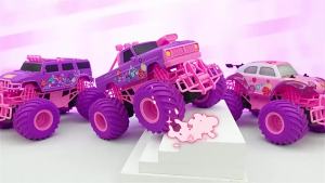 WLtoys | New JJRC Q157 Pink Girl Toy RC Climbing Car 2.4G Off Road Vehicle Party Gift Remote Control Car Girl Christmas And Birthday Toys