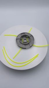 รองรับCOD！ เอ็นตัดหญ้าอลูมิเนียม จานเอ็น จานเอ็นตัดหญ้าอลูมิเนียม 4มิล หัวเอ็นตัดหญ้า กระปุกเอ็นตัดหญ้า