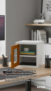 [จัดส่งพร้อมติดตั้งฟรี] ตู้เหล็กบานกระจก มีกุญแจล็อค KIOSK รุ่น UNI-2