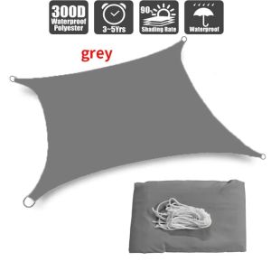 Waterproof Sun Shelter Sunshade Protection Shade Sail Awning Camping Shade Cloth Large For Outdoor Canopy Garden Patio