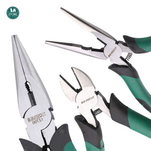 Multifunctional 8-inch needle-nose pliers wire-cutting pliers industrial 6-inch diagonal pliers pointed pointed pliers