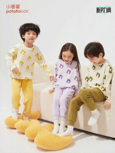potatokids | Double Fleece Kids Pajama Set