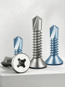 BAIRUITE | Self-tapping Crosshead Flat-head Screw 304 Stainless Steel