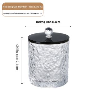 YAGANG | Lọ Lưu Trữ Tăm và Bông Đũa Sang Trọng