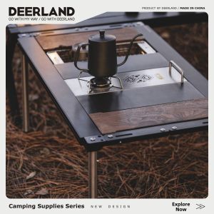 deer land | Folding IGT Table Aluminum Frame Accessory