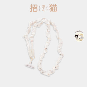 HAPiNS | Dây Đeo Điện Thoại Chống Mất In Hình Mèo Dễ Thương Dây Rộng Điều Chỉnh Được