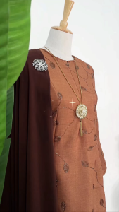 Baju Kurung Sulam Dnorish – Moden Pahang | Exclusive Embroidery | Baju Kurung Raya 2026