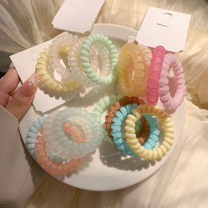 Korean Style No-Trace Hair Ties for Women New 2024 Small Hair Bands Hair Accessories out Fashionable Hair Bands