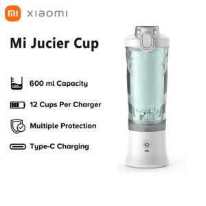Xiaomi MIJIA Portable Electric Juicer Ice Crusher Fruit Blender 600ML USB Rechargeable Food Shake Multifunctional Juicer Ice Crusher