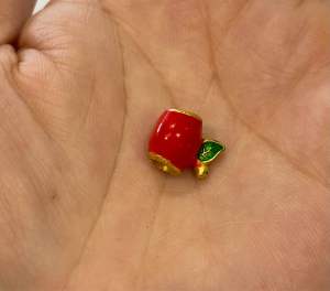 Charm lu thống khắc chú Ommani may mắn tài lộc mic vòng đẹp