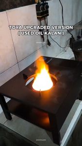 TOYA Kompor minyak bekas panci minyak komersial kompor khusus kedelai berkapasitas besar