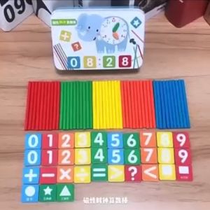 Mainan Edukasi Anak Bayi Belajar Berhitung Intelligence Magnet Lucu / Puzzle Magnet Mainan Edukasi Anak Belajar Berhitung Matematika Angka Jam Aman Termurah