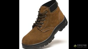 รองเท้าเซฟตี้สำหรับผู้ชาย ทำจากหนัง แข็งแรง ทนทาน ป้องกันการกระแทก ป้องกันการเจาะ