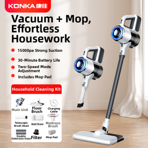 Konka | Powerful Handheld Wireless Vacuum Cleaner with Pet Hair & Mopping Function