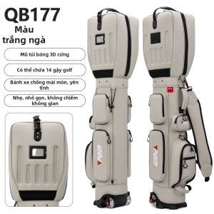 PGM | Túi Đựng Gậy Golf Có Bánh Xe 3D Chắc Chắn với Khoang Lưu Trữ Mũ