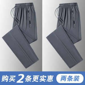 กางเกงกีฬาหนาแบบมีขนแกะสำหรับผู้ชาย กางเกงขายาวทรงหลวมสไตล์ลำลอง ฤดูใบไม้ร่วง/ฤดูหนาว กางเกงขายาวทรงหลวมแบบลำลองสำหรับผู้ชาย