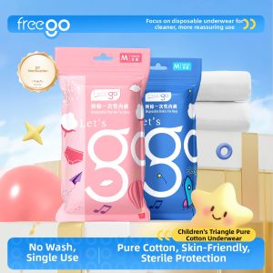 Freego | Sterilized Pure Cotton Kids Disposable Briefs