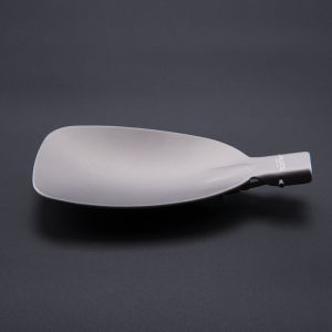 Alocs Outdoor Spatula Portable Soup Spoon Folding Spoon Meal Spoon Non-Stick Pan Spatula Tableware Camping Kitchenware Supplies