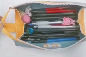 Premium Cutie Pencil Case School Pensil Case Cute School Pencil Case Stationery Storage Case Make Up Case Beg Simpanan Alat Penulis Pensil Pen Rubber Pematam