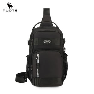 AUOTE Fashion Chest Bag Causal Cross-Body Bag Mens Waterproof Shoulder Bag Sports Bag Large Capacity Messenger Bag Outdoor Fitness Bag Travel Bag Business Bag For Men