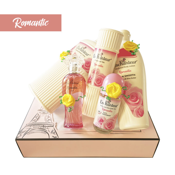 Perfume Enchanteur Romantic Gift Set (Set Hantaran & Hadith)