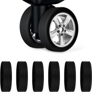 UBT | Silicone Silent Wheel Protectors for Luggage