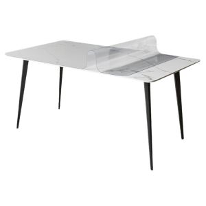 QIAOSHE | New Thick Waterproof Table Mat Transparent