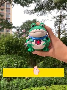 MAINAN REKAMAN SUARA I LOVE YOU KARAKTER FROGGY KODOK MONSTER UNIVERSITY CINNAMOROLL KUROMI SANRIO DENGAN LAMPU DAN SUARA