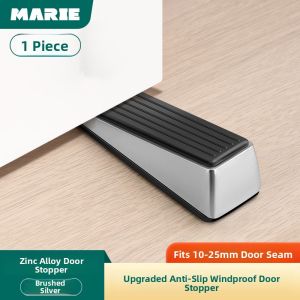 MONLEYTA | Anti-Collision Windproof Door Stopper No-Punching Fixed Door Blocker Stainless Steel Door Wedge Door Closer Home Improvement