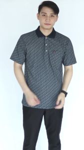 Kaospolos - Kaos kerah pria Galaxy saku motif corak | kaos polo distro saku dewasa lengan pendek
