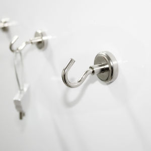 1ชิ้น ตะขอแม่เหล็ก แม่เหล็กตะขอ Hook Magnet สำหรับห้องครัว /ตู้เย็น/เครื่องซักผ้า/เตาอบไมโครเวฟ/เตาอบฯลฯ