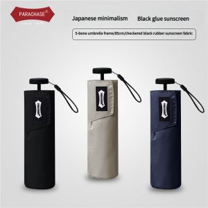 LORDWEY & Parachase Cute Mini Pocket Umbrella Woman Folding Shade UV Umbrella Protection Sun 5K Parasol Small Umbrella