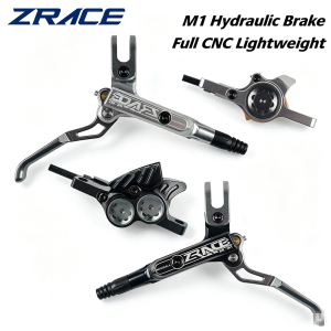 ZRACE M1 X2 / X4 Mountain Bike Hydraulic Brake MTB Oil Pressure Disc Brake Set Front and Rear MTB Brake Full CNC Lightweight