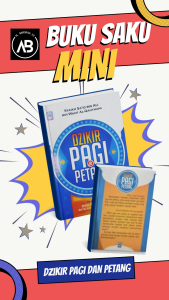 (albarokah.id)BUKU SAKU - DZIKIR PAGI DAN PETANG - SOFT COVER