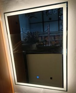Tri-Color LED Vanity Mirror