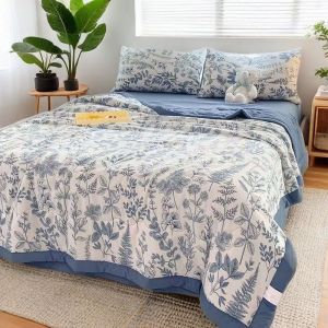Washable Summer Blanket Non All Cotton