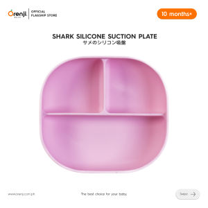 Orenji Silicone Suction Rectangular Plate - Mint Green Infants Toddlers Baby Feeding Plate Non-Slip BPA-Free