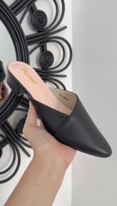 Sandal Wanita Termurah hak 3 cm SLOP MIRING  DYO