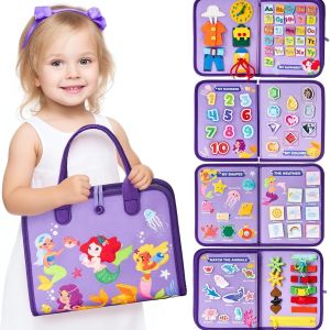 TAOZIAWA | Early Education Felt Board Book 1-3 Years