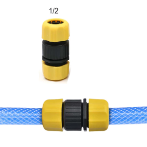 1/2" Garden Hose Connector Adapter Faucet Connector Car Wash Gun Kit