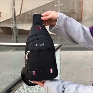 Túi Đeo Chéo Nam Mini Vải Canvas Phong Cách Hàn Năng Động Trẻ Trung Trùm Sỉ Gia Thành