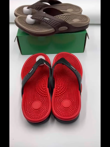 Brand GenGeGo COD(Arrive In 3 Days)Flip Flops for Men Massage Slippers Large Size Summer Breathable Beach Shoes Casual Sandals