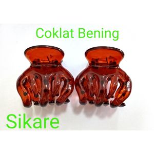 JEDAI ORIGINAL THAILAND ROCHE 5cm CAKAR 5 JEPIT RAMBUT JEDAI ORIGINAL DECLIP ORNAMENT THAILAND BANGKOK PLASTIK TEBAL KOKOH WARNA
