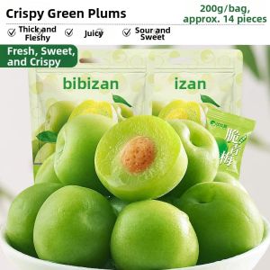 Sour and Sweet Crisp Green Plum Preserved Fruit