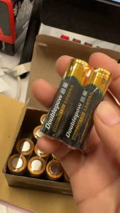 Baterai AA Alkaline Doublepow 1.5v Batre LR06 2pcs