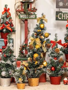 Cây Thông Noel Giáng Sinh Để Bàn Trang Trí 20cm/30CM/40CM - Có Kèm Phụ Kiện ( GIÁ 1 CÂY )